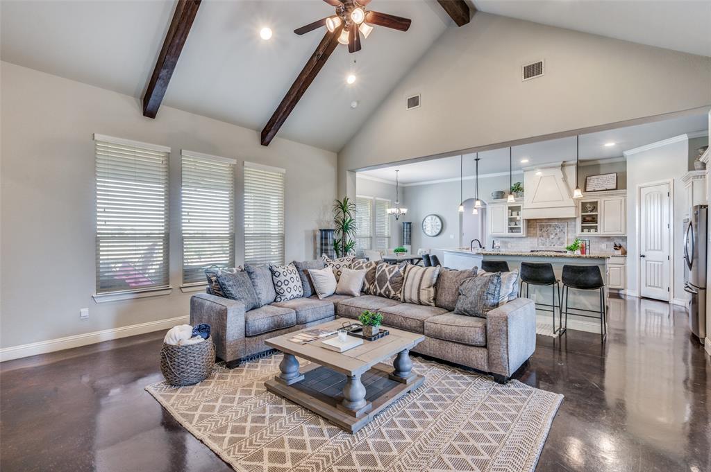 4140 Fm 2450 Krum, TX 76249 - Photo 10 of 28 a living room with furniture and a large window