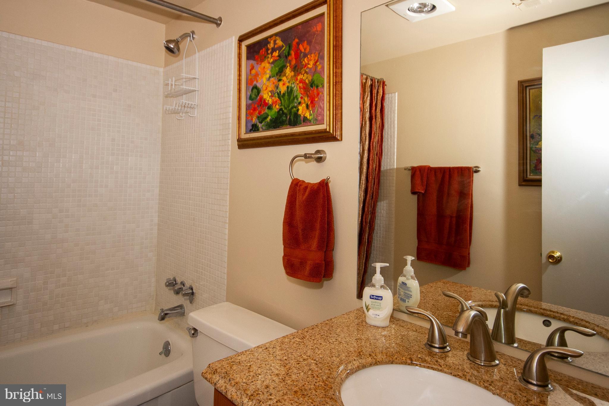 14 Cross Keys Road, Unit 14D Baltimore, MD 21210 - Photo 24 of 25 a bathroom with a sink and a mirror