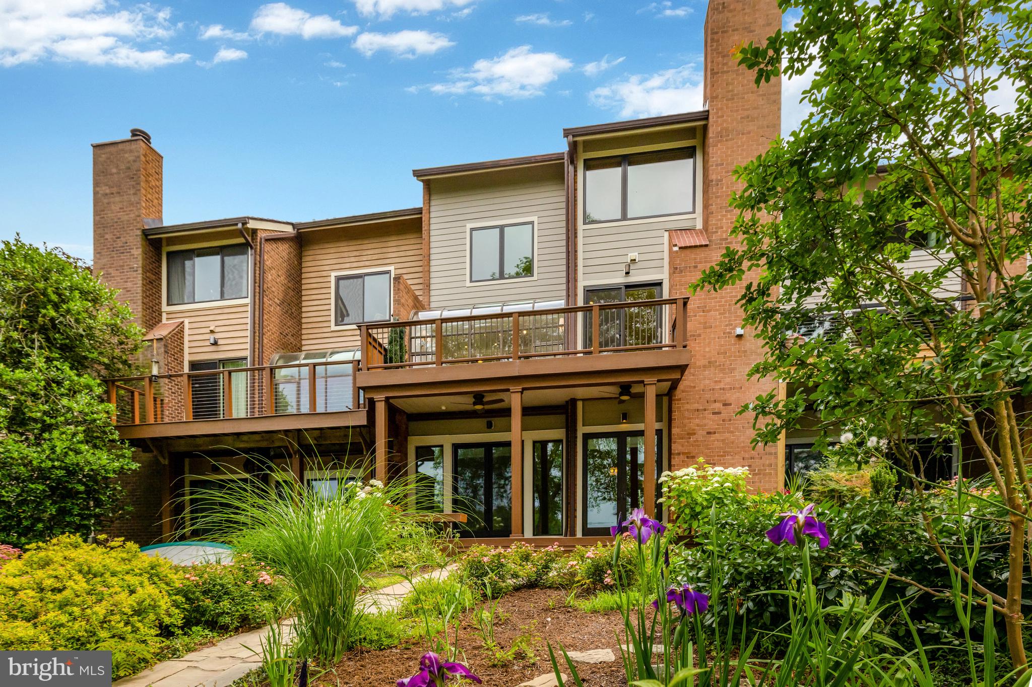 11064 Thrush Ridge Road Reston, VA 20191 - Photo 73 of 85 A view of the back of the house.