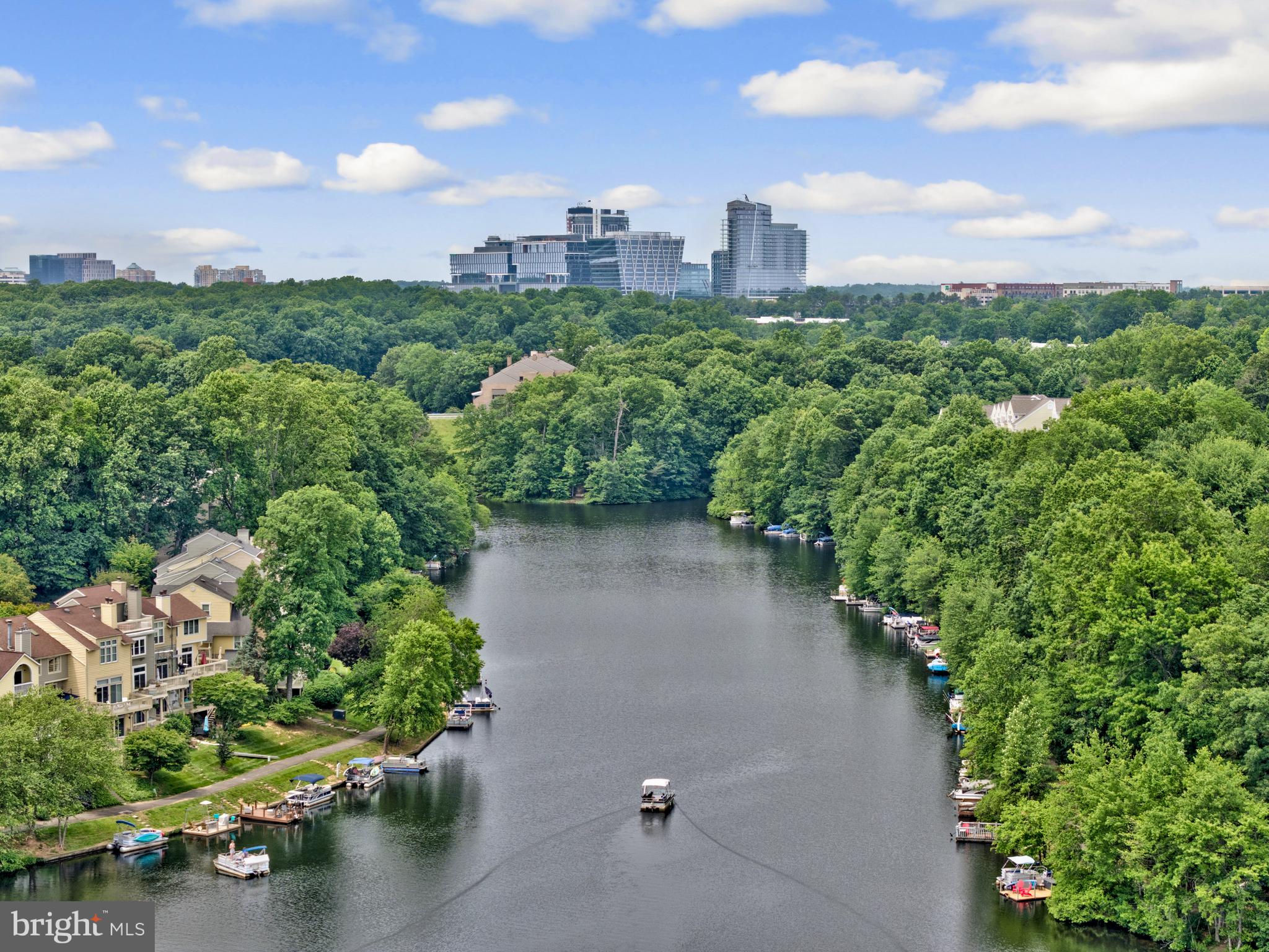 11064 Thrush Ridge Road Reston, VA 20191 - Photo 84 of 85 Aerial views of Lake Audubon.