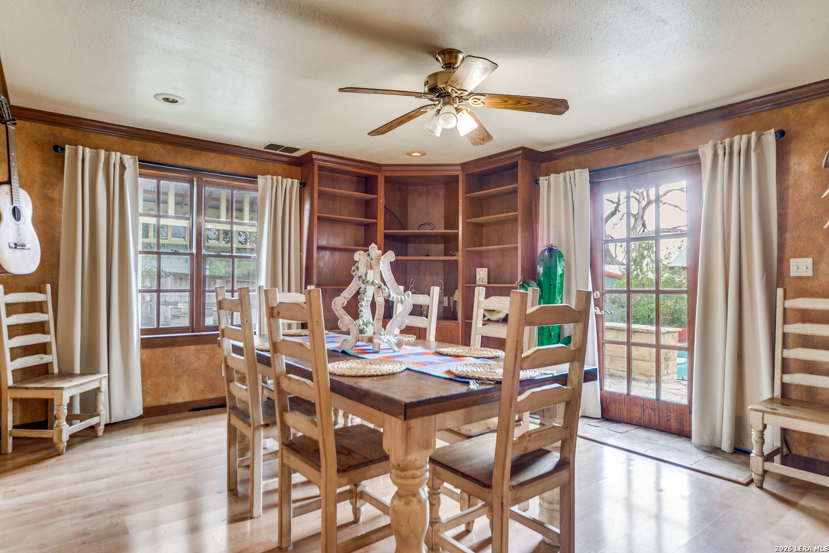 1201 Sisterdale Road Boerne, TX 78006 - Photo 7 of 17 a view of a dining room with furniture window and outside view