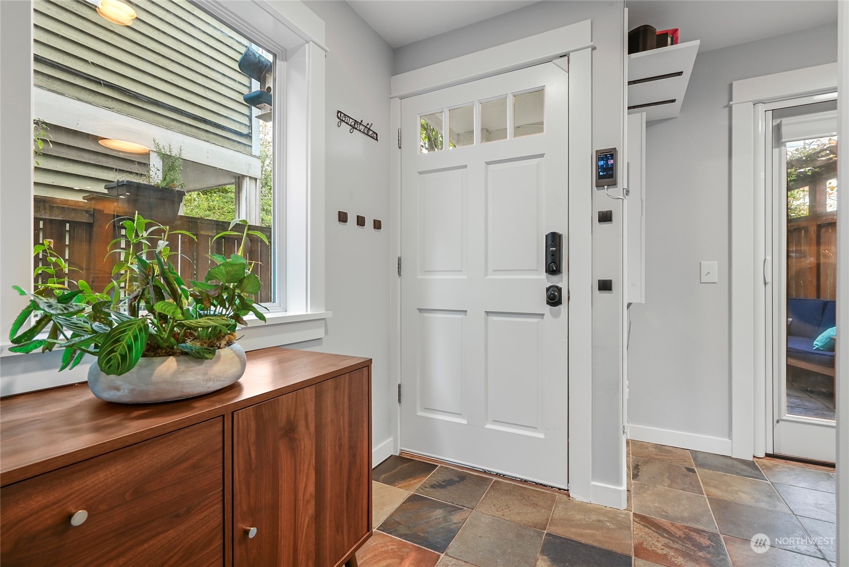 4408 Meridian Avenue North, Unit A Seattle, WA 98103 - Photo 21 of 31 a view of bathroom with a potted plant