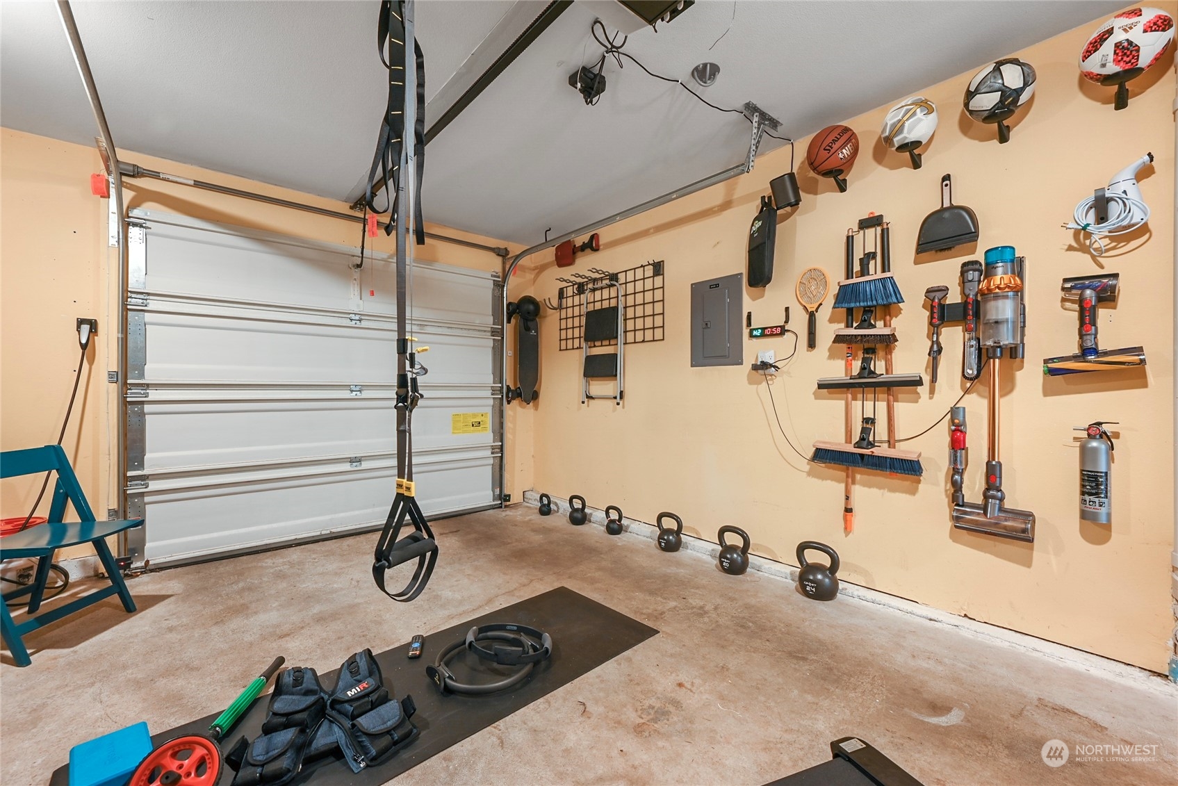 4408 Meridian Avenue North, Unit A Seattle, WA 98103 - Photo 22 of 31 a view of a room with gym equipment