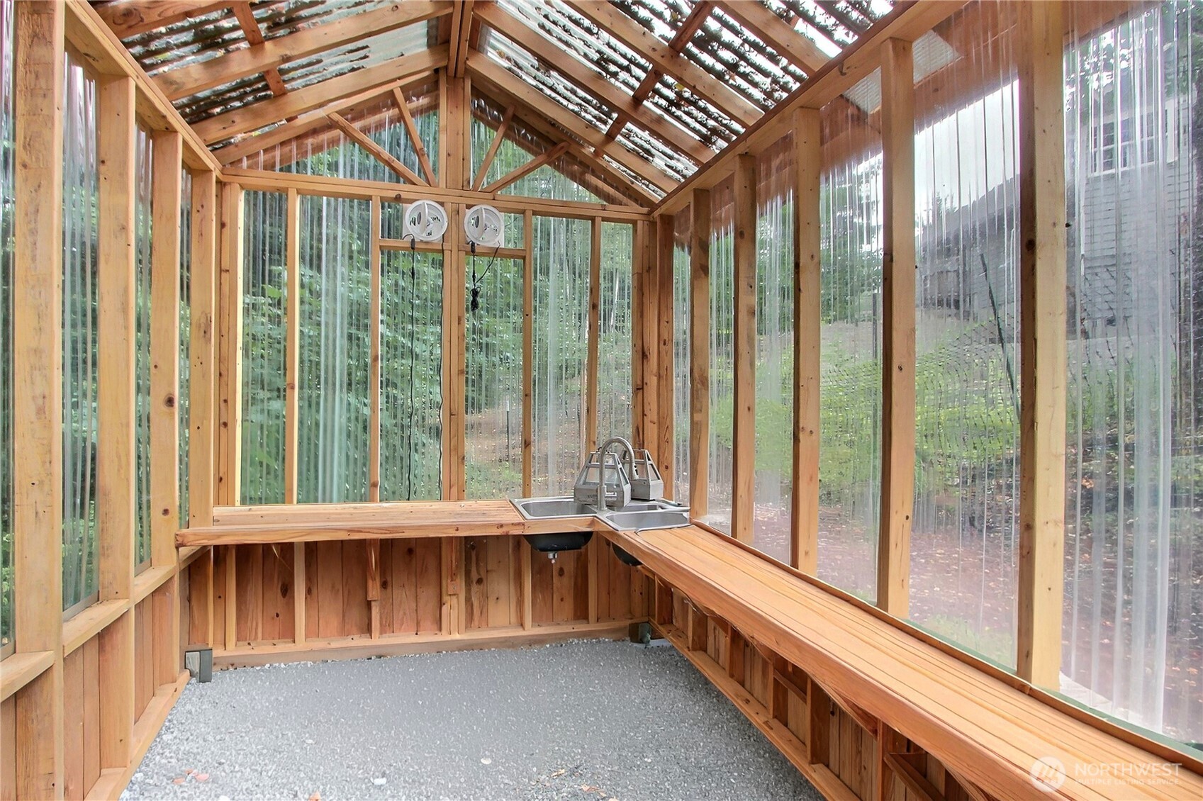 3841 Mari Lane Southeast Olympia, WA 98513 - Photo 22 of 24 a view of a large window with a balcony