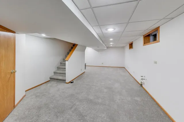 a front view of a house with a outdoor space