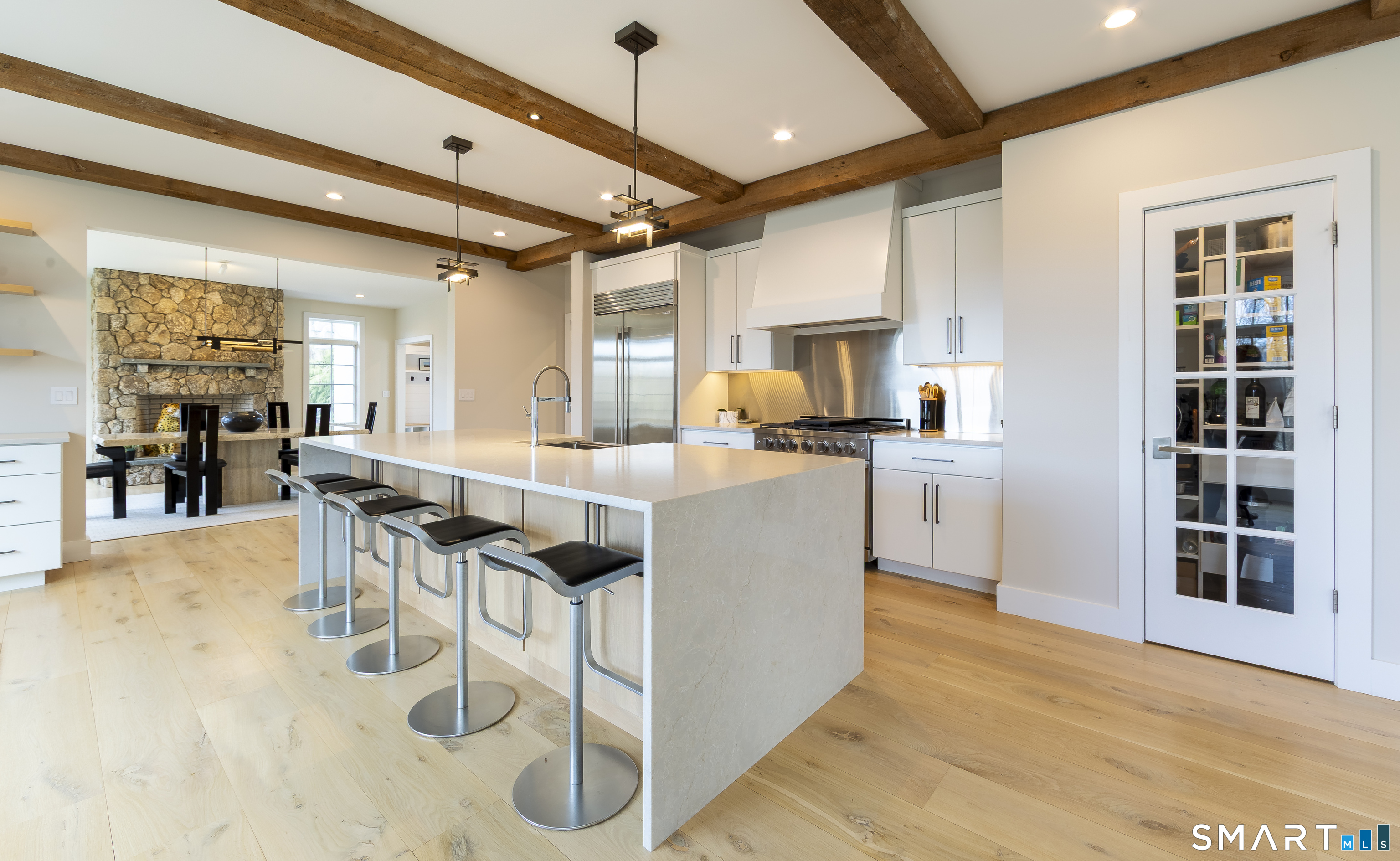 5 Upland Pastures Road Sherman, CT 06784 - Photo 13 of 40 Kitchen pantry on the right.