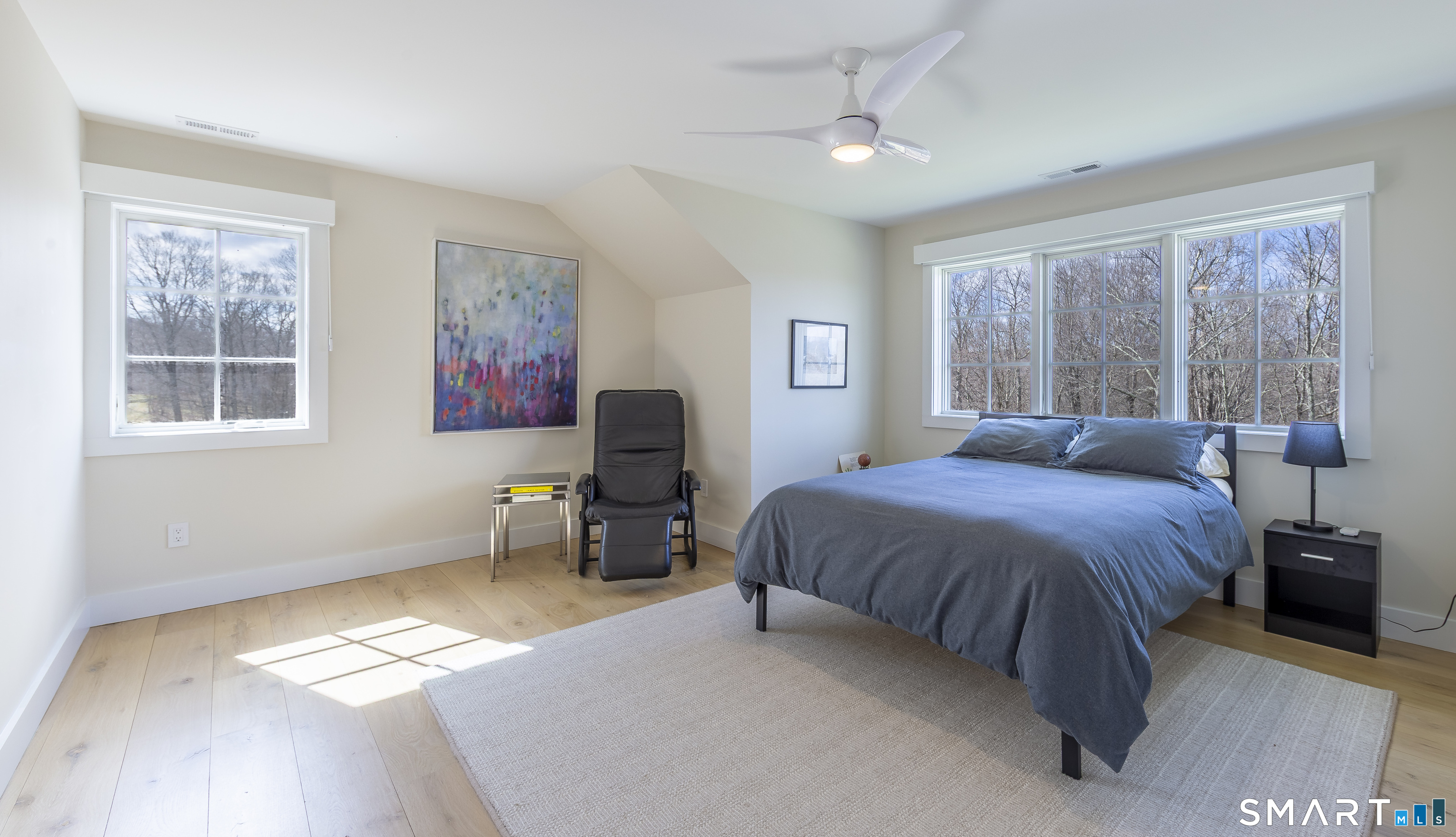 5 Upland Pastures Road Sherman, CT 06784 - Photo 27 of 40 View of bedroom #3 with incredible views.