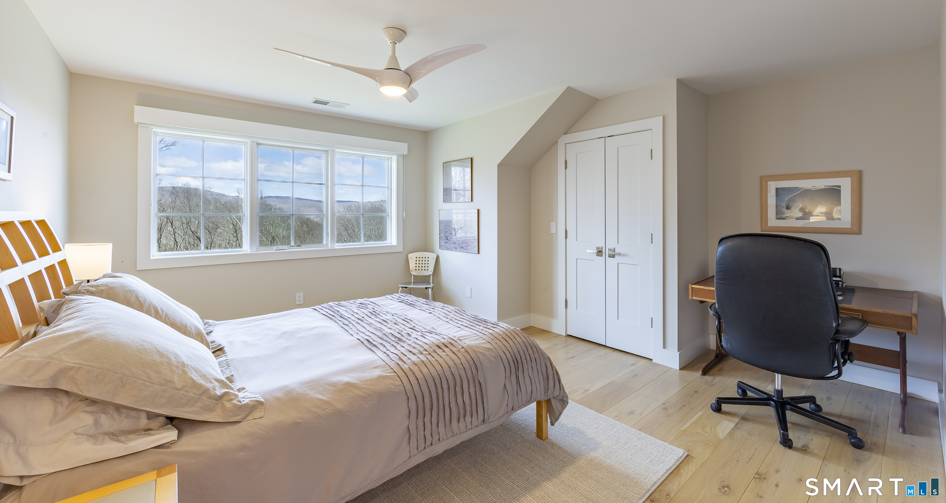 5 Upland Pastures Road Sherman, CT 06784 - Photo 28 of 40 View of bedroom #4 with incredible views.