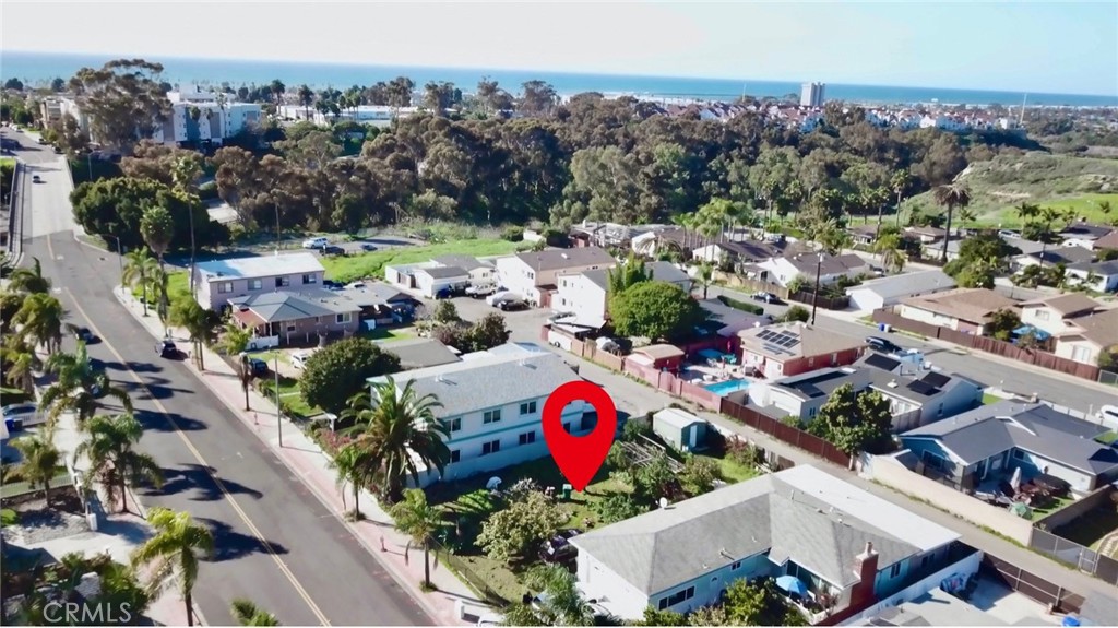 1330 Bush Street Oceanside, CA 92058 - Photo 9 of 10 an aerial view of a houses with a swimming pool