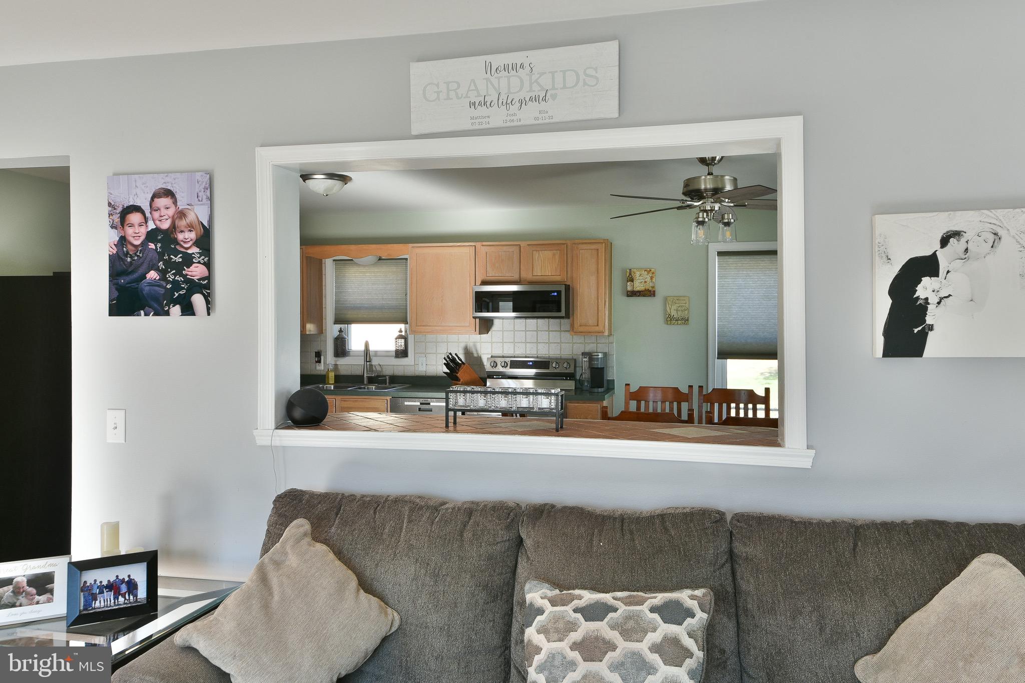 601 Fourth Avenue Croydon, PA 19021 - Photo 22 of 44 Family room peaking into the kitchen