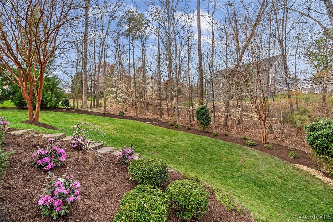 3618 Edenfield Road Midlothian, VA 23113 - Photo 50 of 50 a view of a garden with flowers and trees