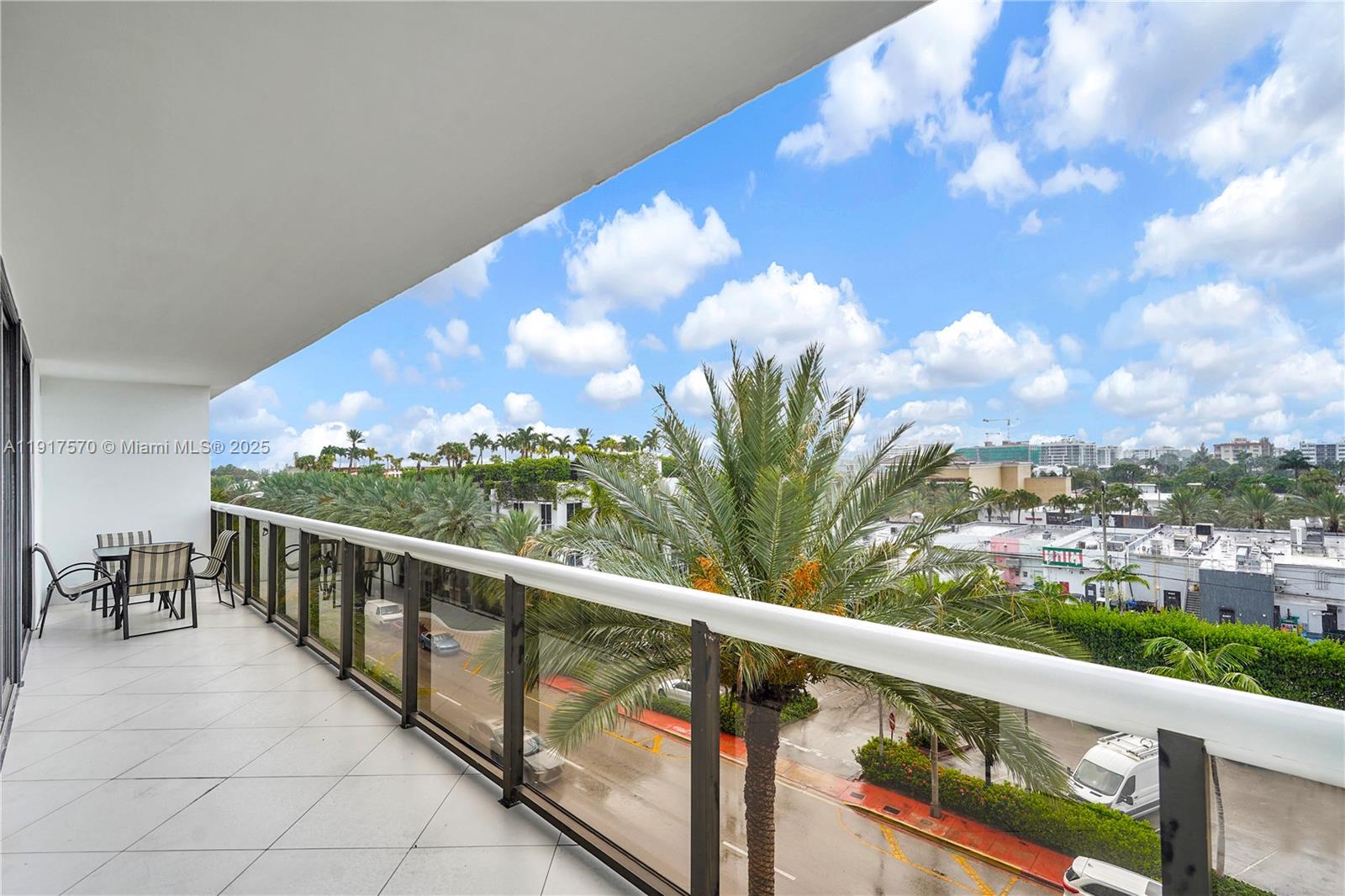 9455 Collins Avenue, Unit 603 Surfside, FL 33154 - Photo 3 of 22 a view of a balcony with city view