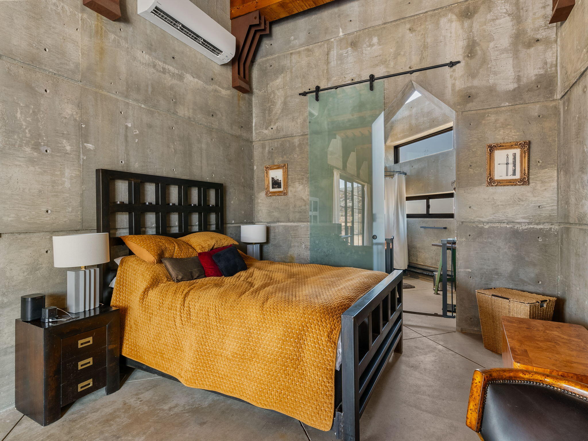 60240 Juniper Road Mountain Center, CA 92561 - Photo 15 of 37 a bed room with a bed and a chair