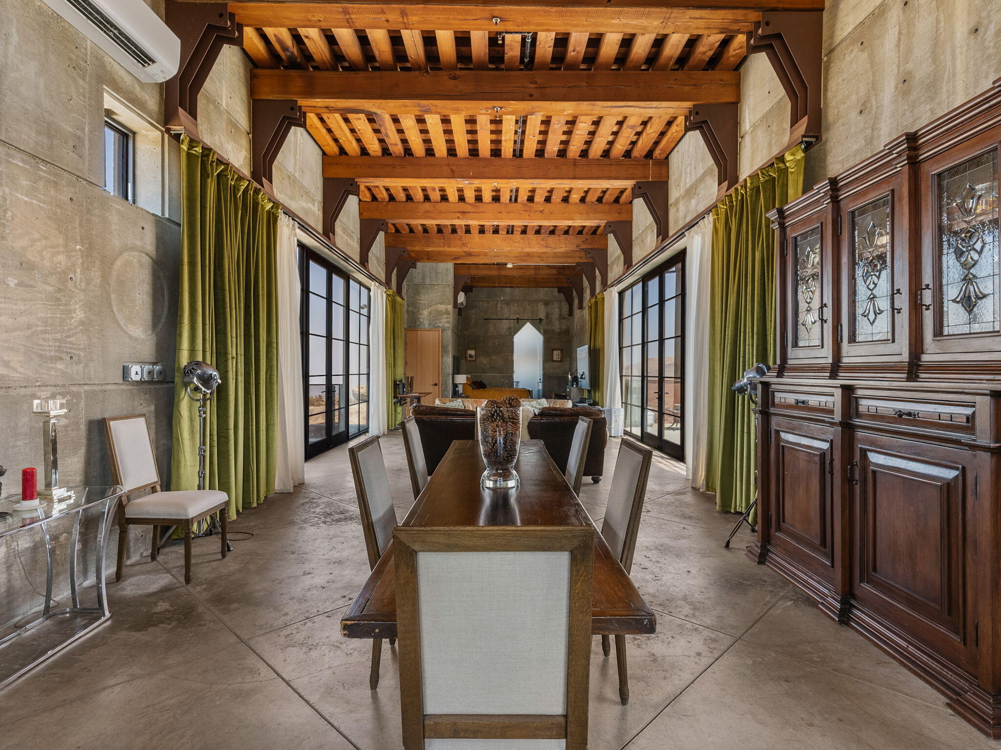 60240 Juniper Road Mountain Center, CA 92561 - Photo 21 of 37 a view of a patio with dining table and chairs