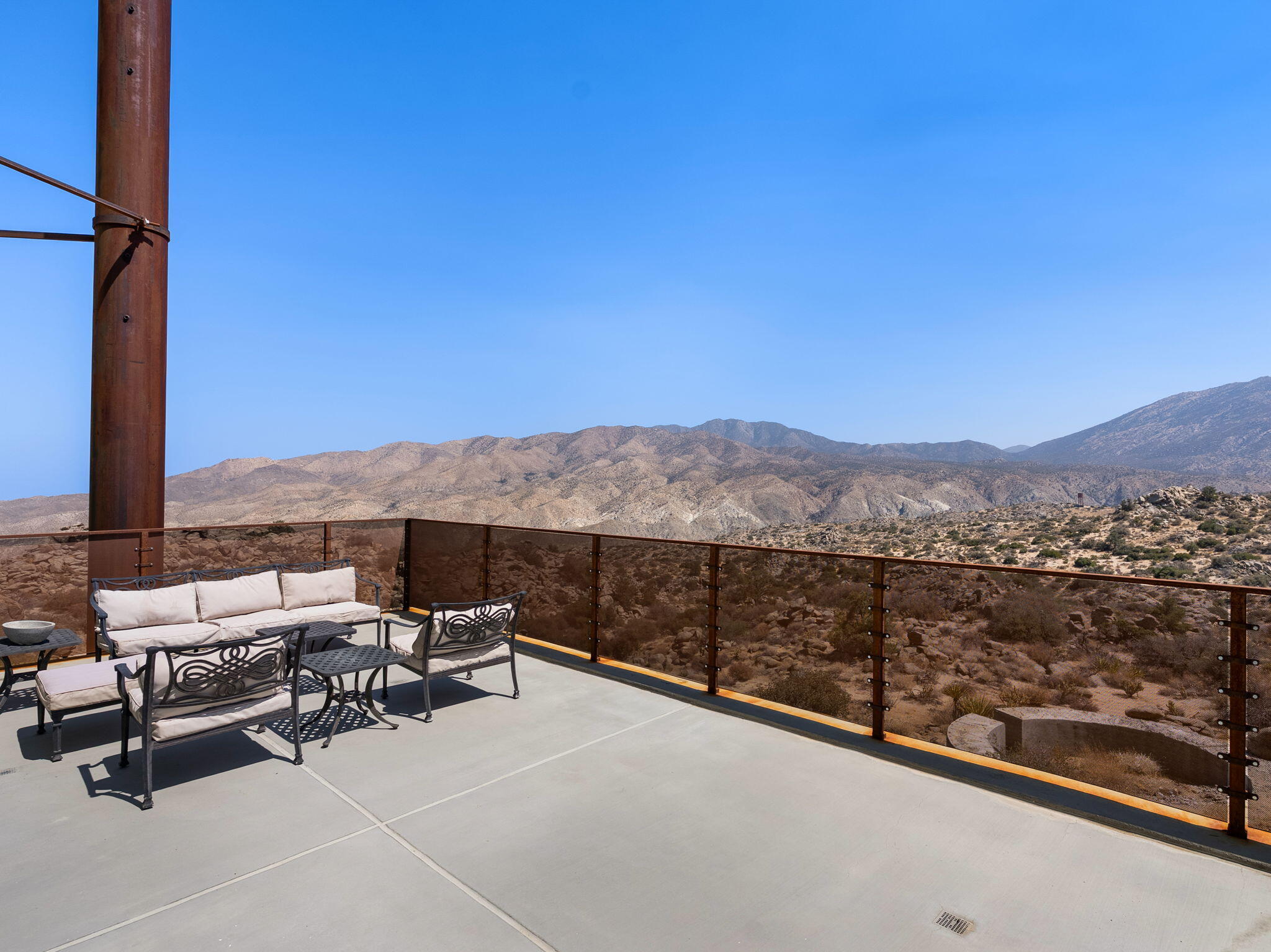 60240 Juniper Road Mountain Center, CA 92561 - Photo 23 of 37 a view of a terrace with sitting area