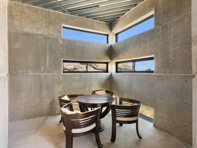 a view of empty room