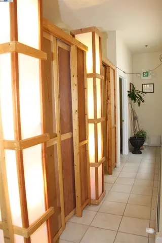 a view of a bathroom with a shower
