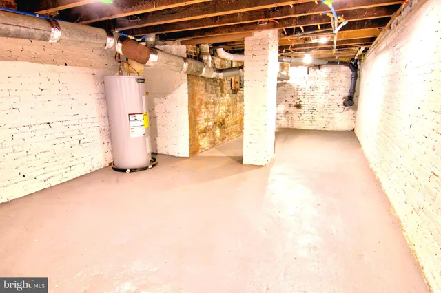 a view of a glass door