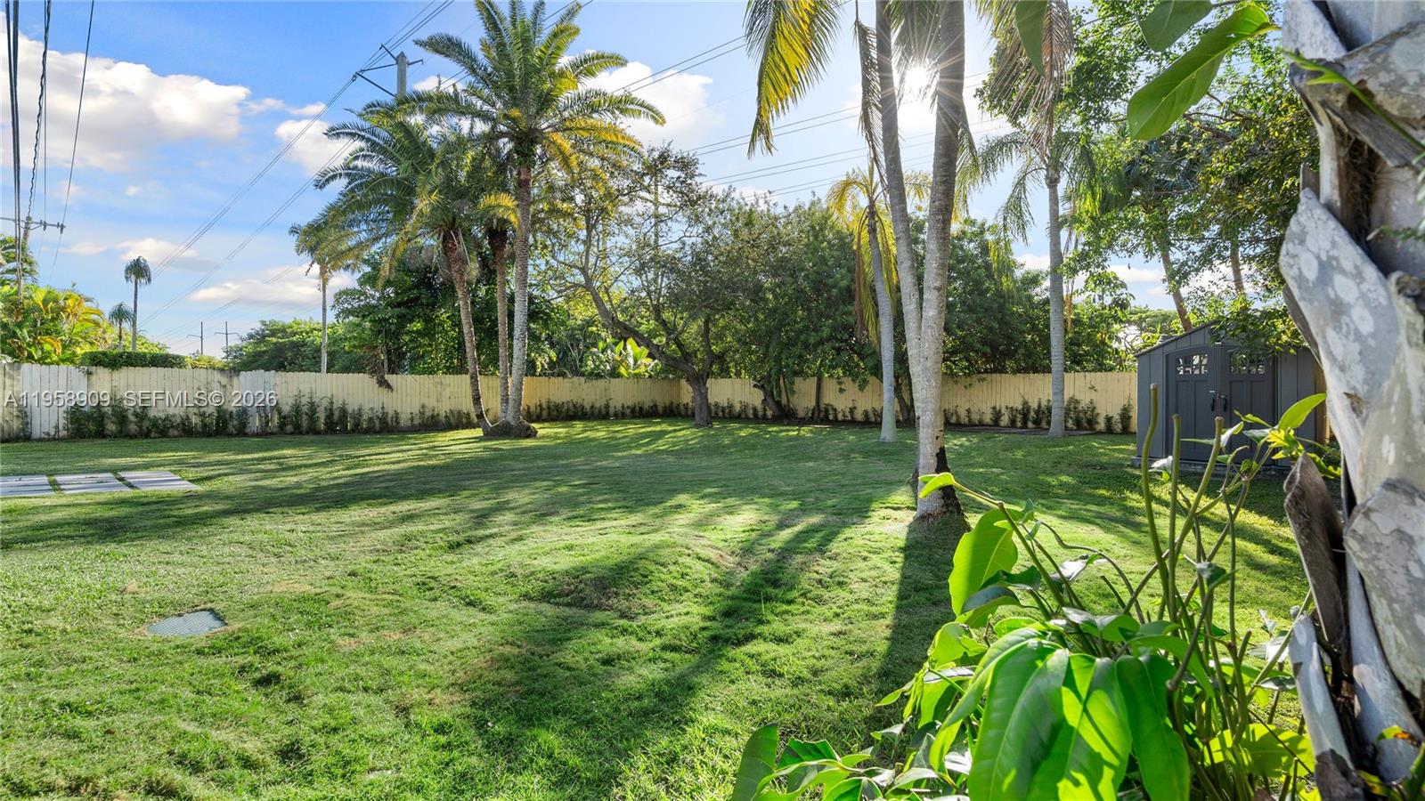 8614 Southwest 102nd Place Miami, FL 33173 - Photo 33 of 44 a view of a garden