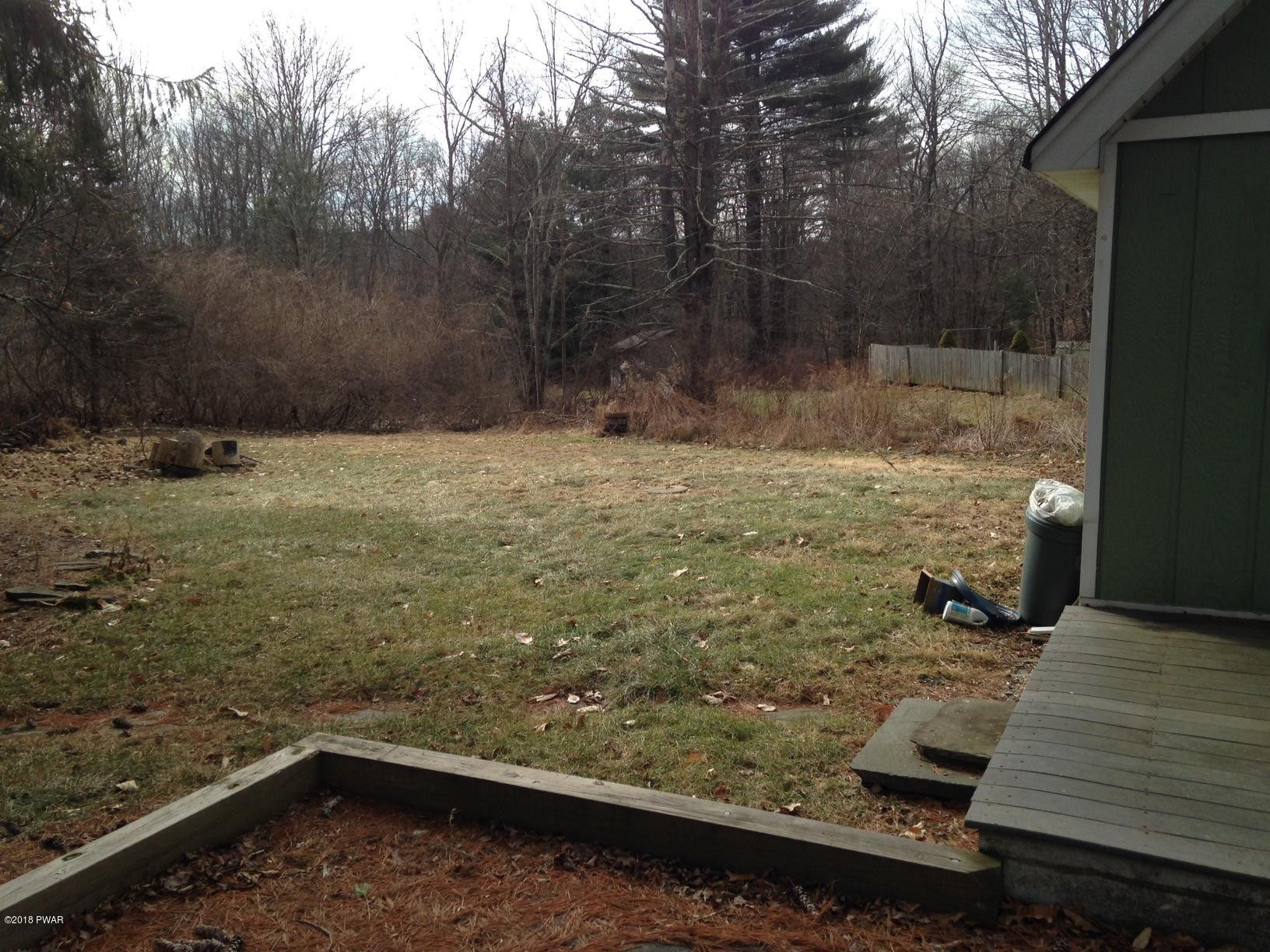 206 Silver Lake Road Dingmans Ferry, PA 18328 - Photo 13 of 15 Back Yard