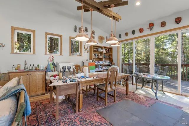 a room with lot of furniture and window