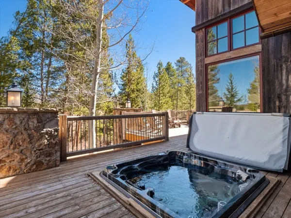 a backyard of a house with seating space