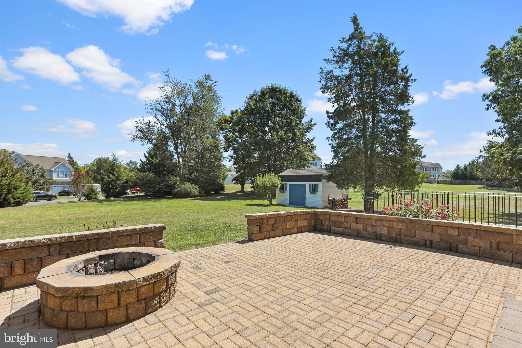 197 Triumphant Way Falling Waters, WV 25419 - Photo 4 of 58 2014 paver patio with firepit