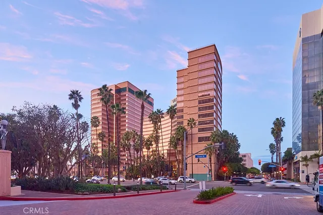 a view of a swimming pool with a lounge chairs