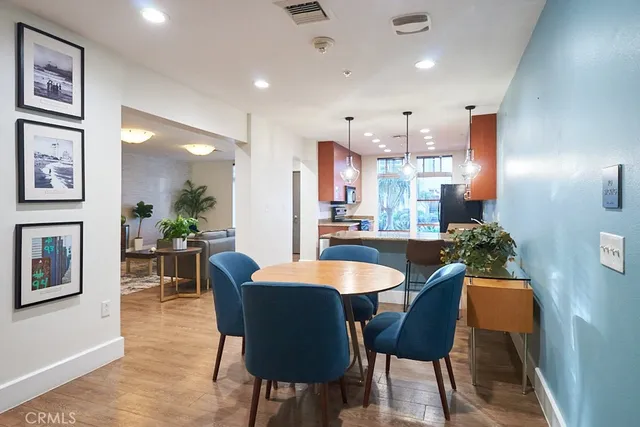 a room with gym equipment