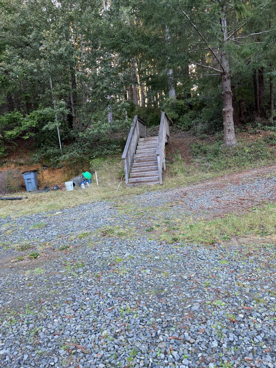 40741 Garcia River Road Point Arena, CA 95468 - Photo 7 of 7 a backyard of a house with lots of green space