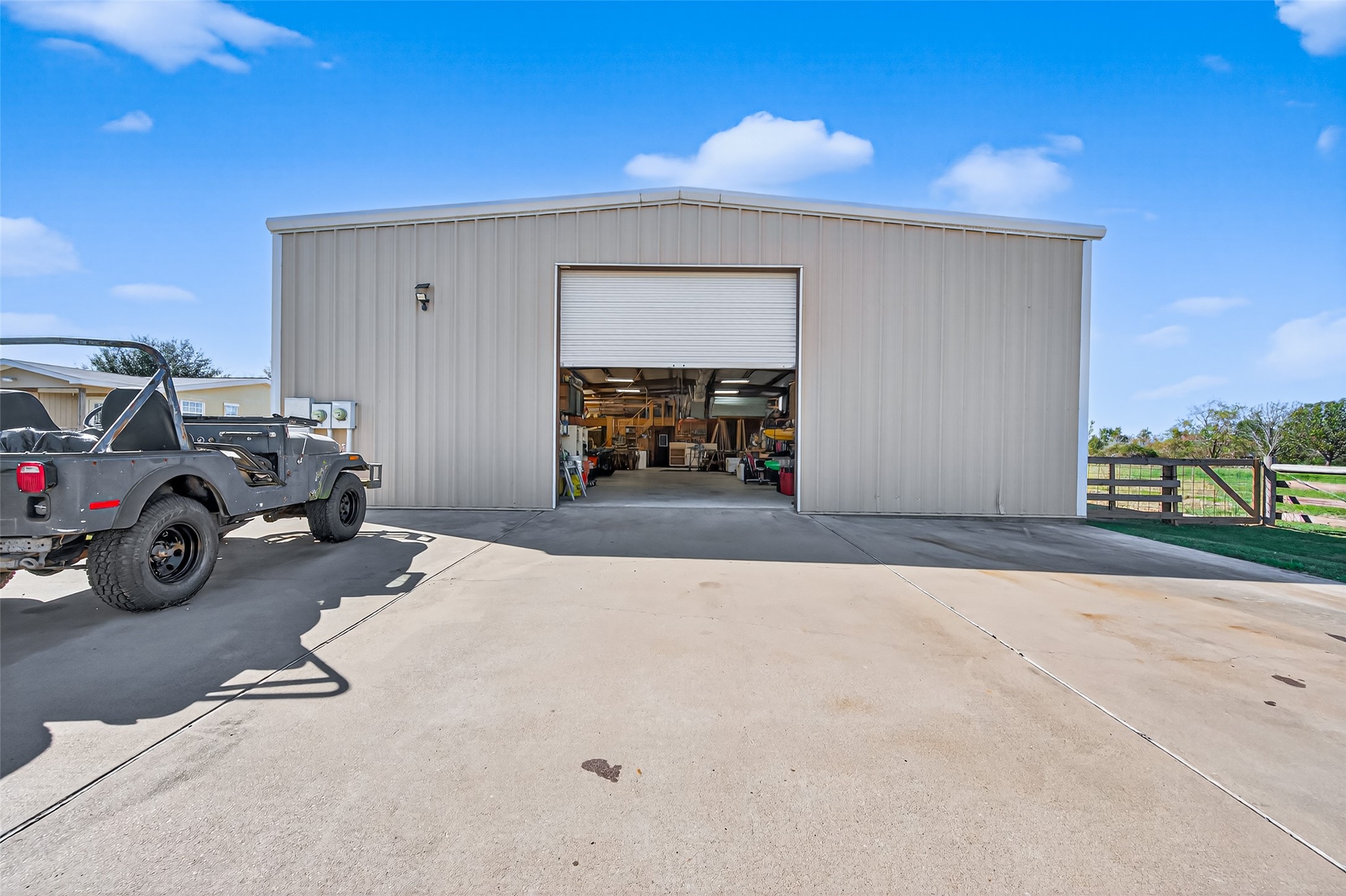 32445 Knebel Road Waller, TX 77484 - Photo 38 of 49 a view of a car garage
