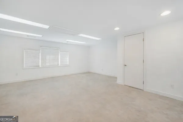 a view of lake with mountain