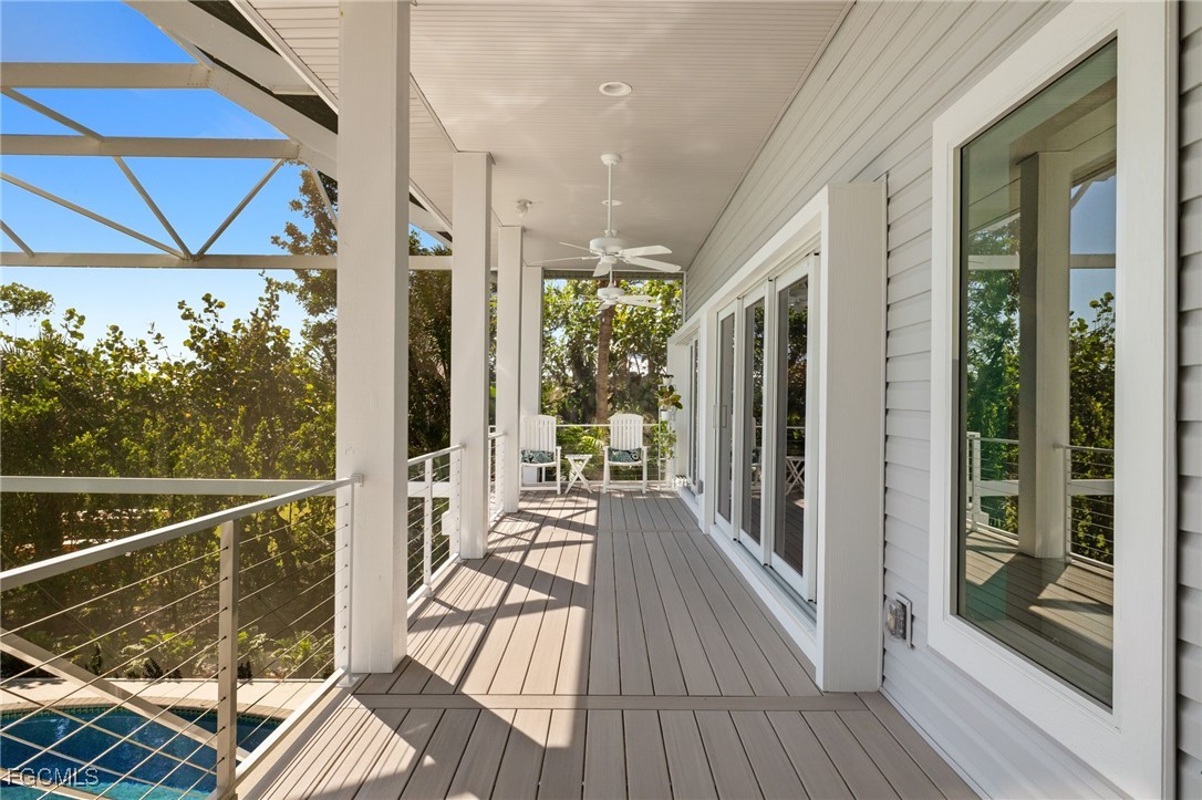 2400 Los Colony Road Sanibel, FL 33957 - Photo 25 of 50 a view of balcony with furniture