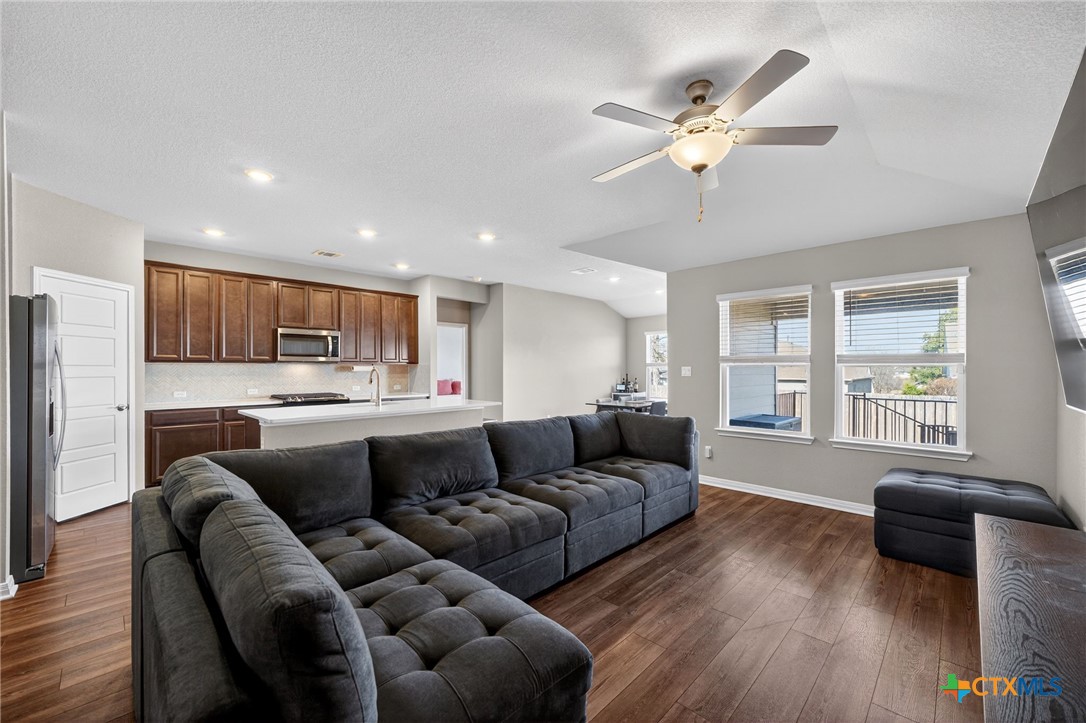 1036 View Drive Georgetown, TX 78628 - Photo 10 of 33 a living room with furniture and a large window