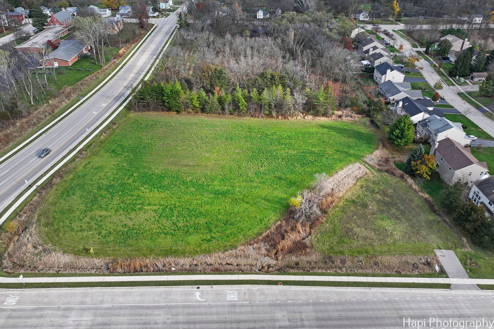 19135 West Millburn Road Old Mill Creek, IL 60046 - Photo 6 of 7 a view of a yard with an outdoor space