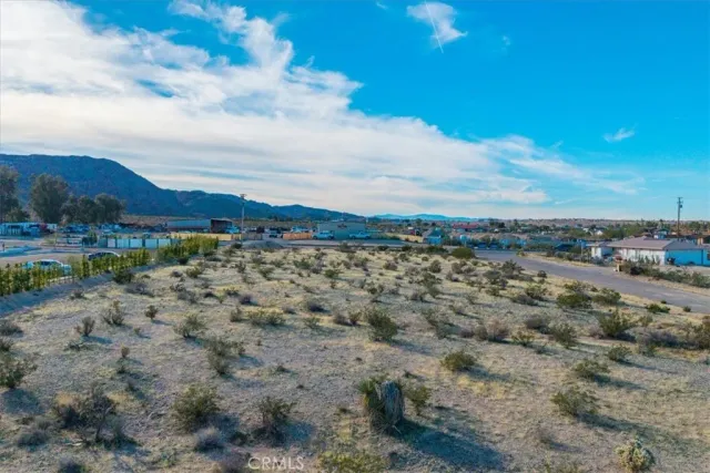 a view of a city with ocean view