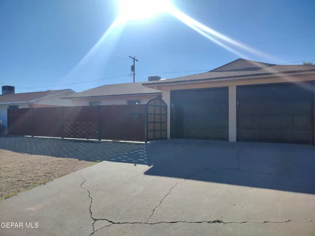 a view of parking garage
