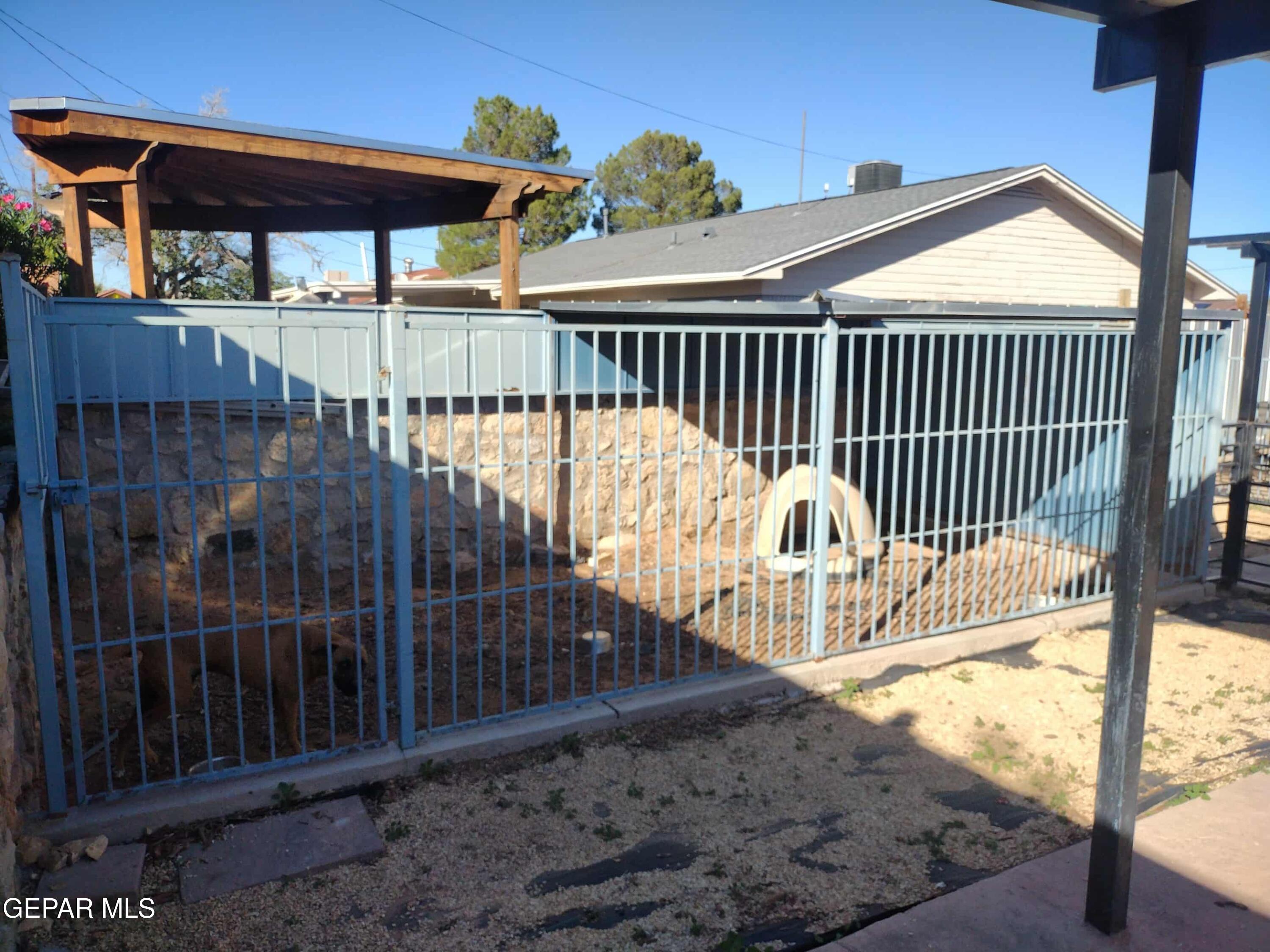 3307 Donegal Road El Paso, TX 79925 - Photo 21 of 21 a view of entryway with wooden fence