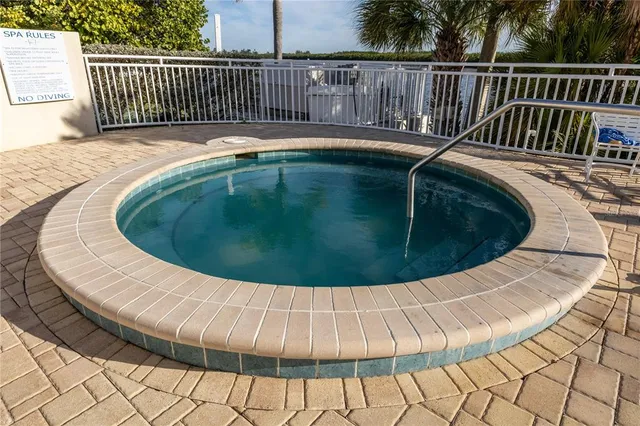 a view of outdoor space and swimming pool