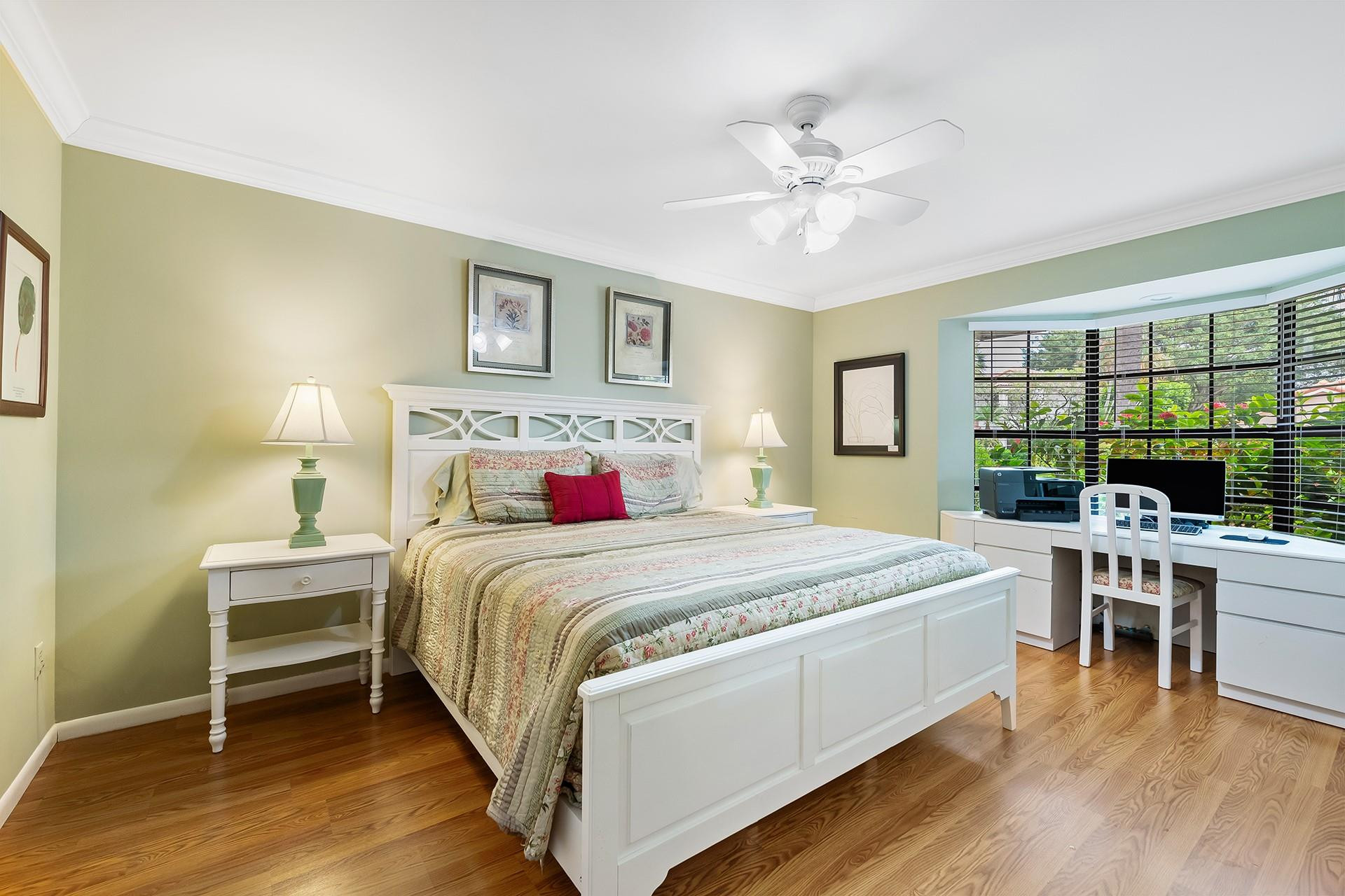 10344 Sunset Bend Drive Boca Raton, FL 33428 - Photo 18 of 32 a bedroom with a large bed and a window