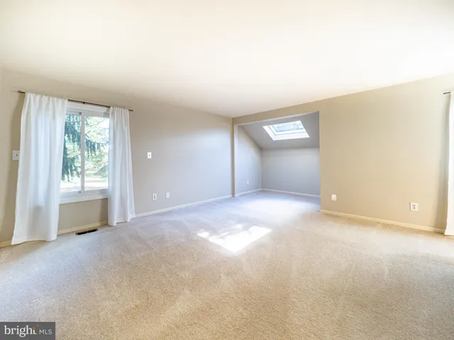 a view of empty room