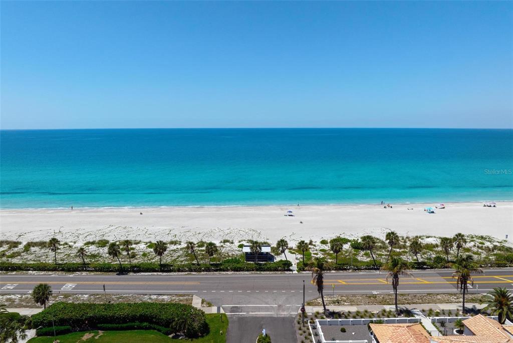 581 Rountree Drive Longboat Key, FL 34228 - Photo 2 of 50 an aerial view of beach and city