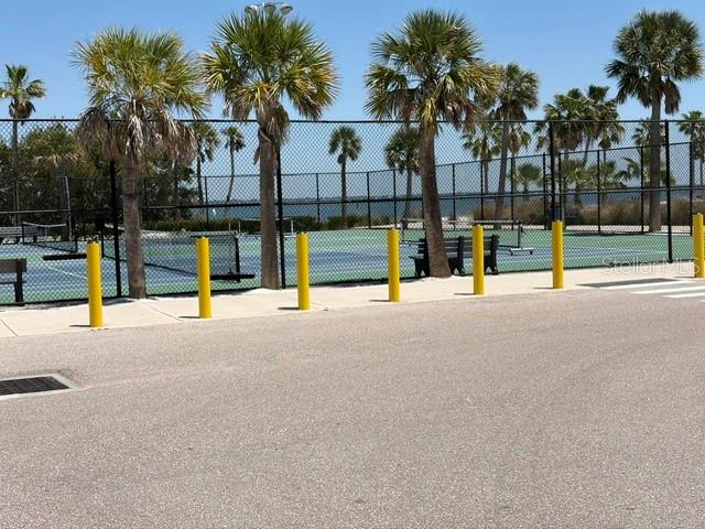581 Rountree Drive Longboat Key, FL 34228 - Photo 36 of 50 a view of road with palm trees