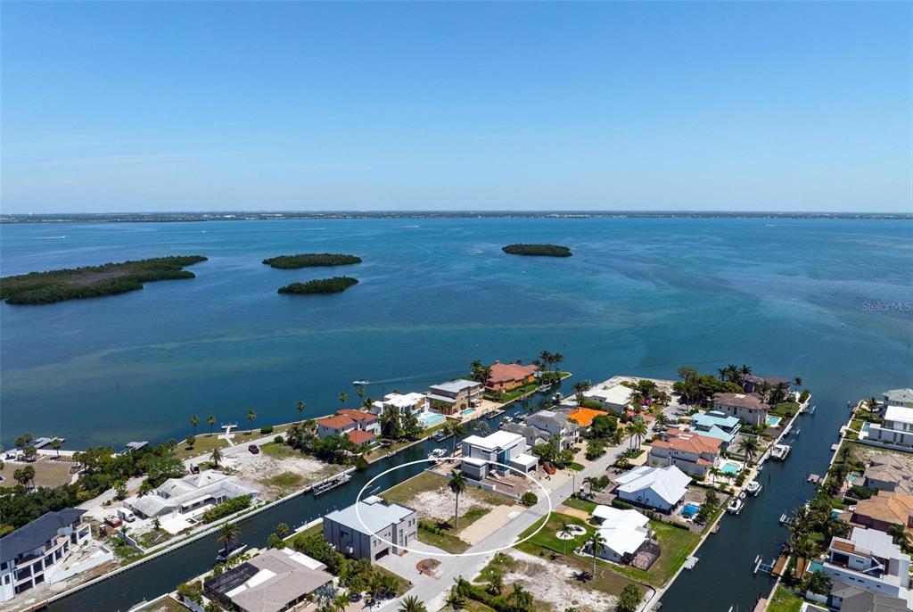 581 Rountree Drive Longboat Key, FL 34228 - Photo 48 of 50 an aerial view of a house