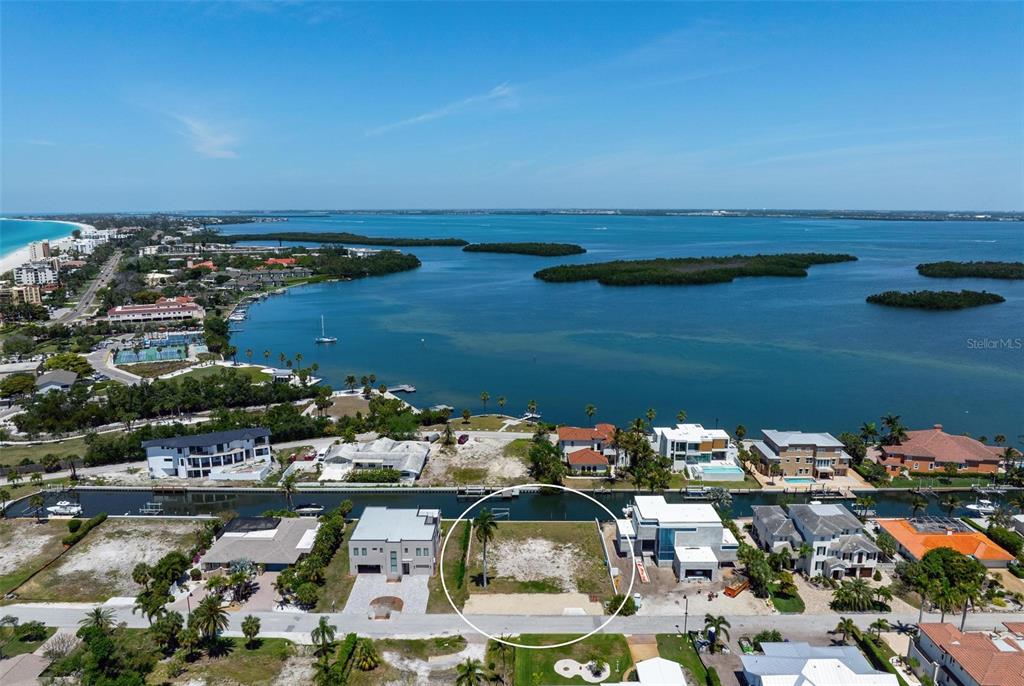 581 Rountree Drive Longboat Key, FL 34228 - Photo 6 of 50 an aerial view of multiple house