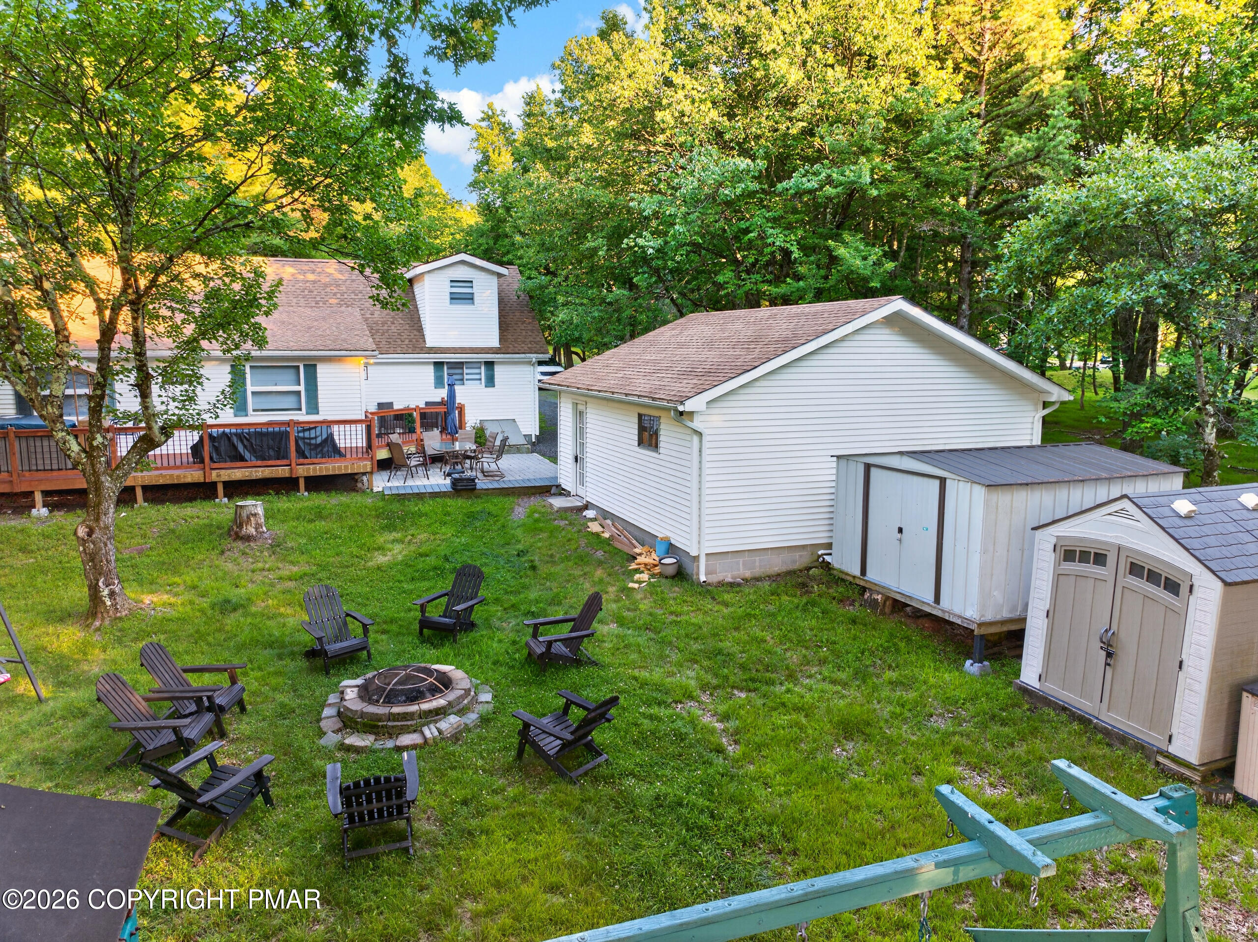 457 Mountain Road Albrightsville, PA 18210 - Photo 3 of 46 Fire Pit Area