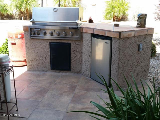 11014 East Decatur Street Mesa, AZ 85207 - Photo 11 of 13 Built in gas BBQ & Refrigerator