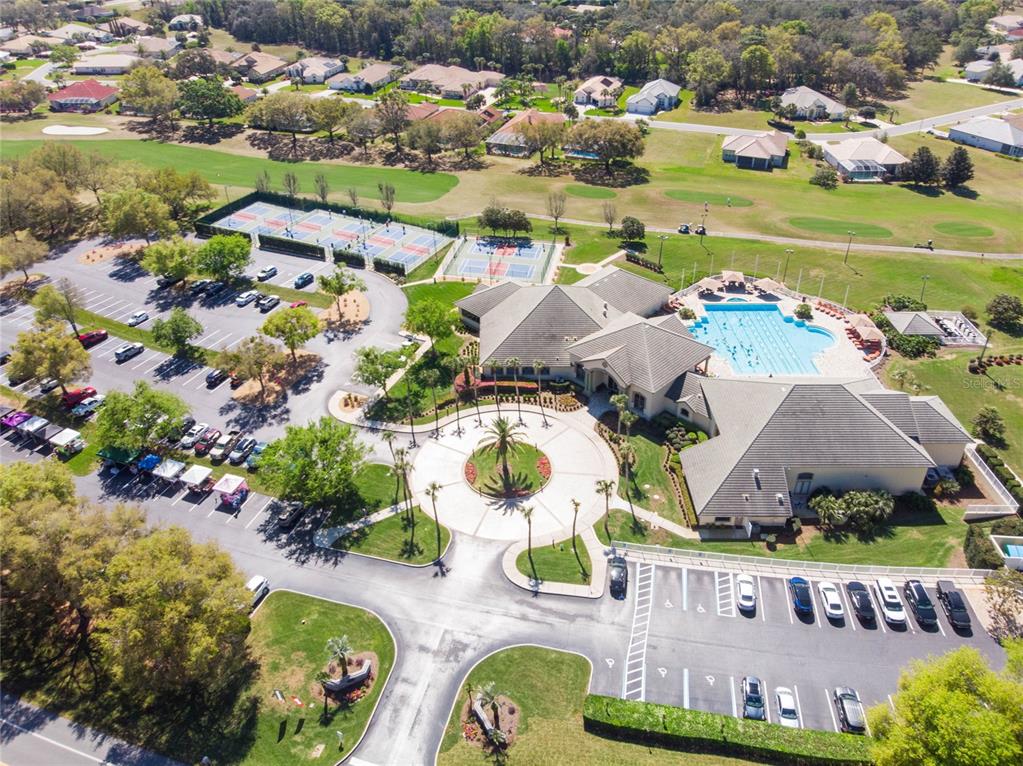 1203 West Diamond Shore Loop Hernando, FL 34442 - Photo 33 of 40 an aerial view of a house with yard swimming pool and outdoor seating
