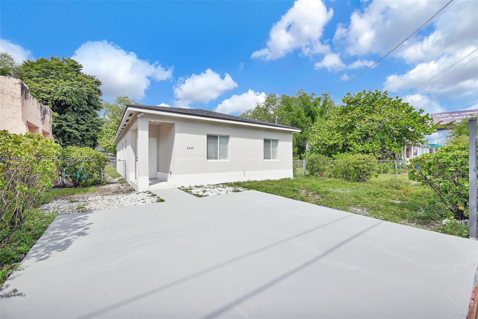 6940 Northwest 5th Place Miami, FL 33150 - Photo 3 of 42 a view of a house with backyard and garden