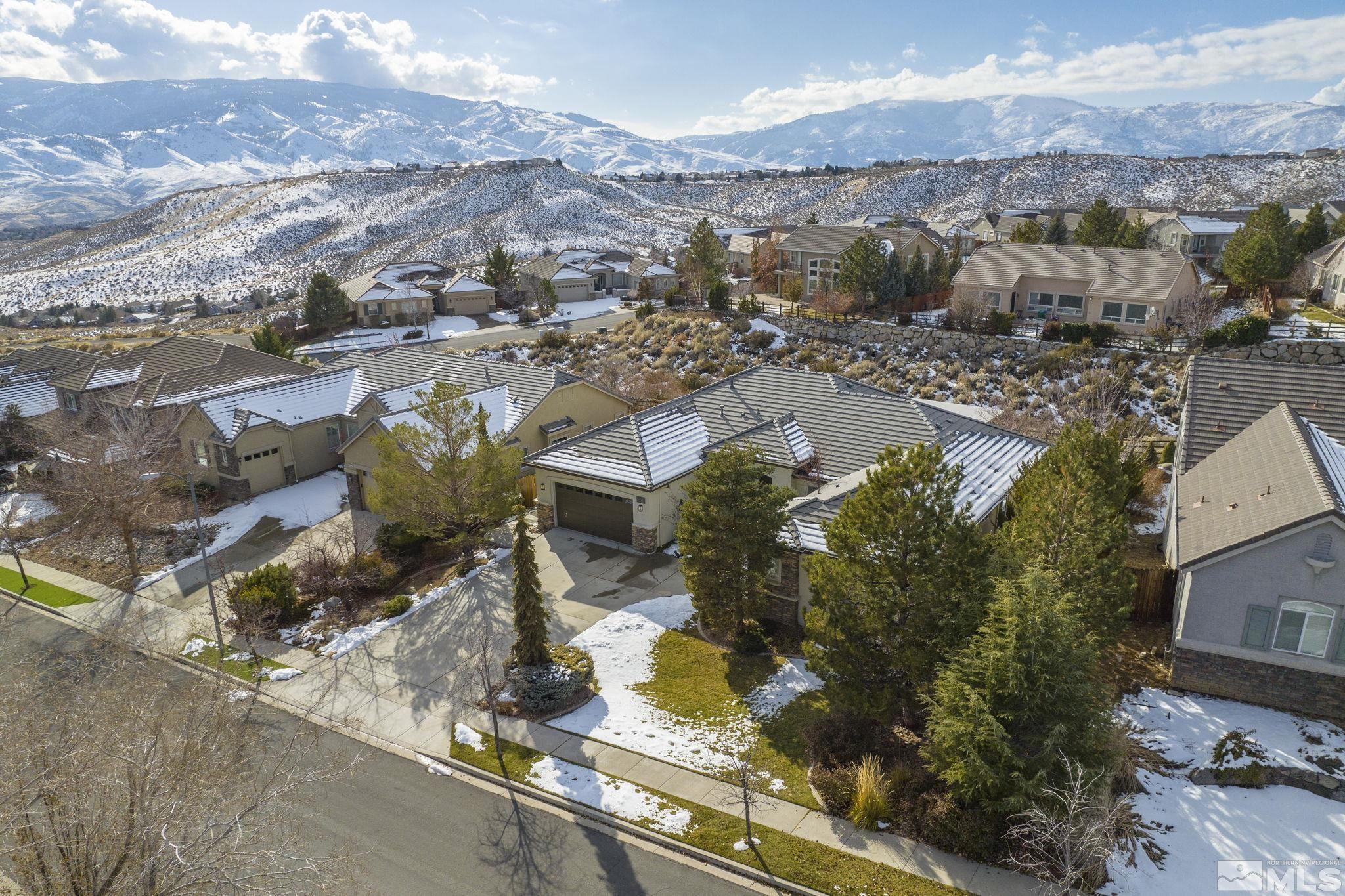 2751 Robb Drive Reno, NV 89523 - Photo 38 of 40 an aerial view of residential houses with outdoor space